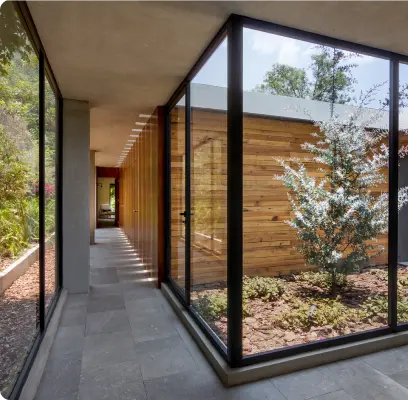 Modern home renovation project